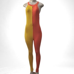 May pink Women's sexy one-piece jumpsuit.